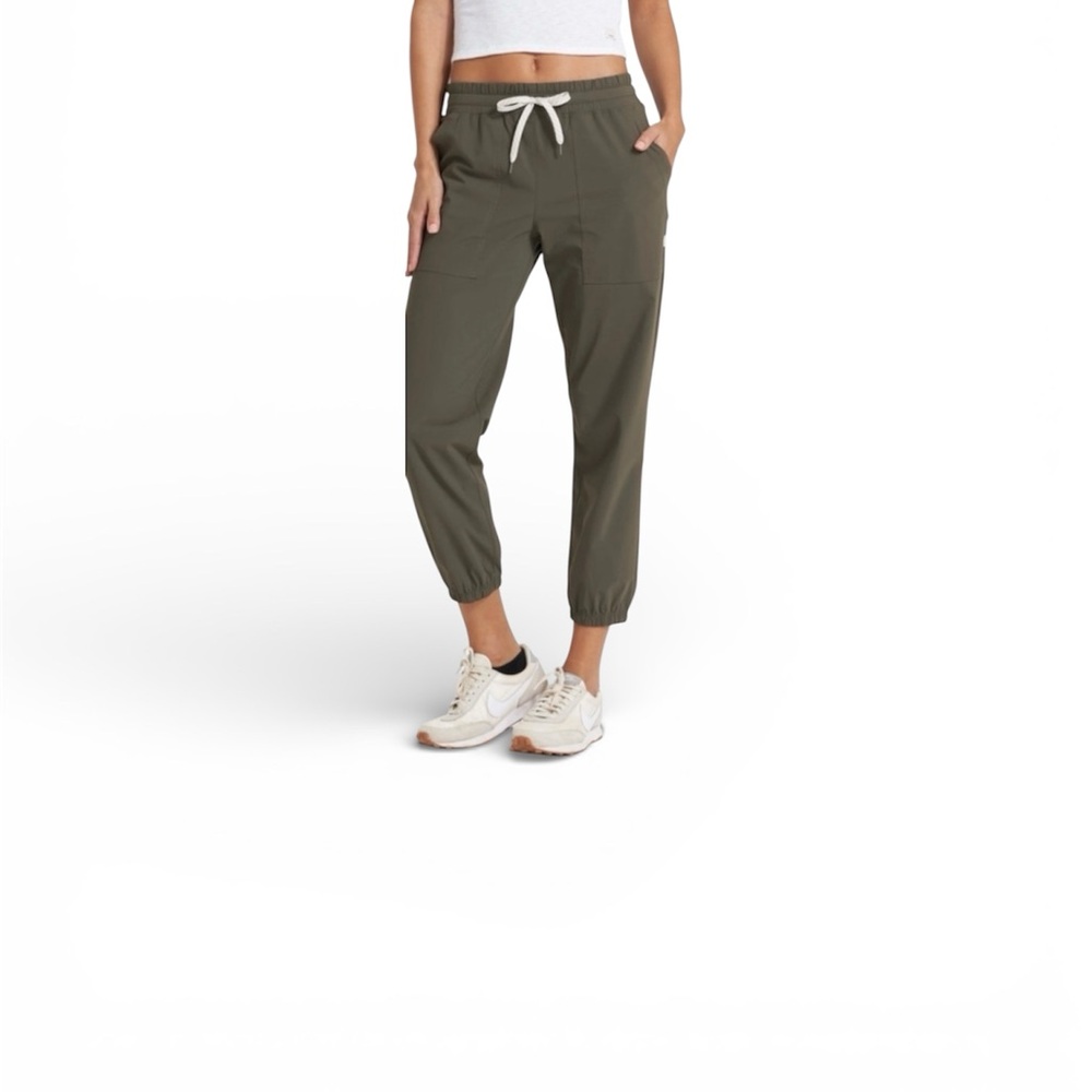 Vuori Miles Drawstring Joggers in Oregano Sz L VW481